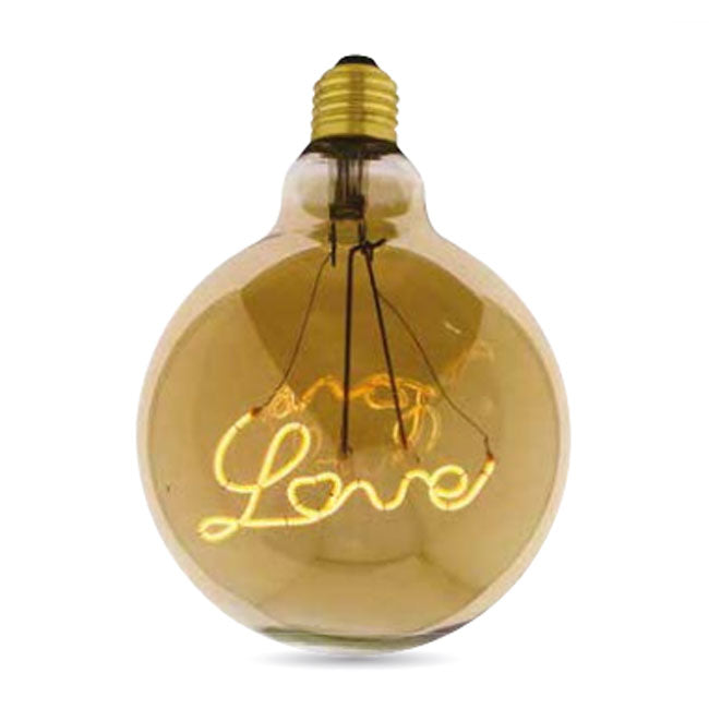 Vintage Love Led Light Bulb 